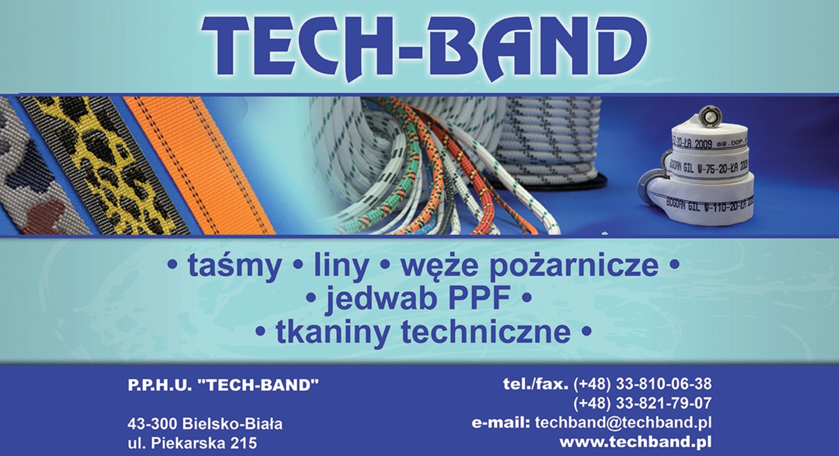 TECH-BAND - liny BIELSKO-BIAŁA liny BIELSKO-BIAŁA